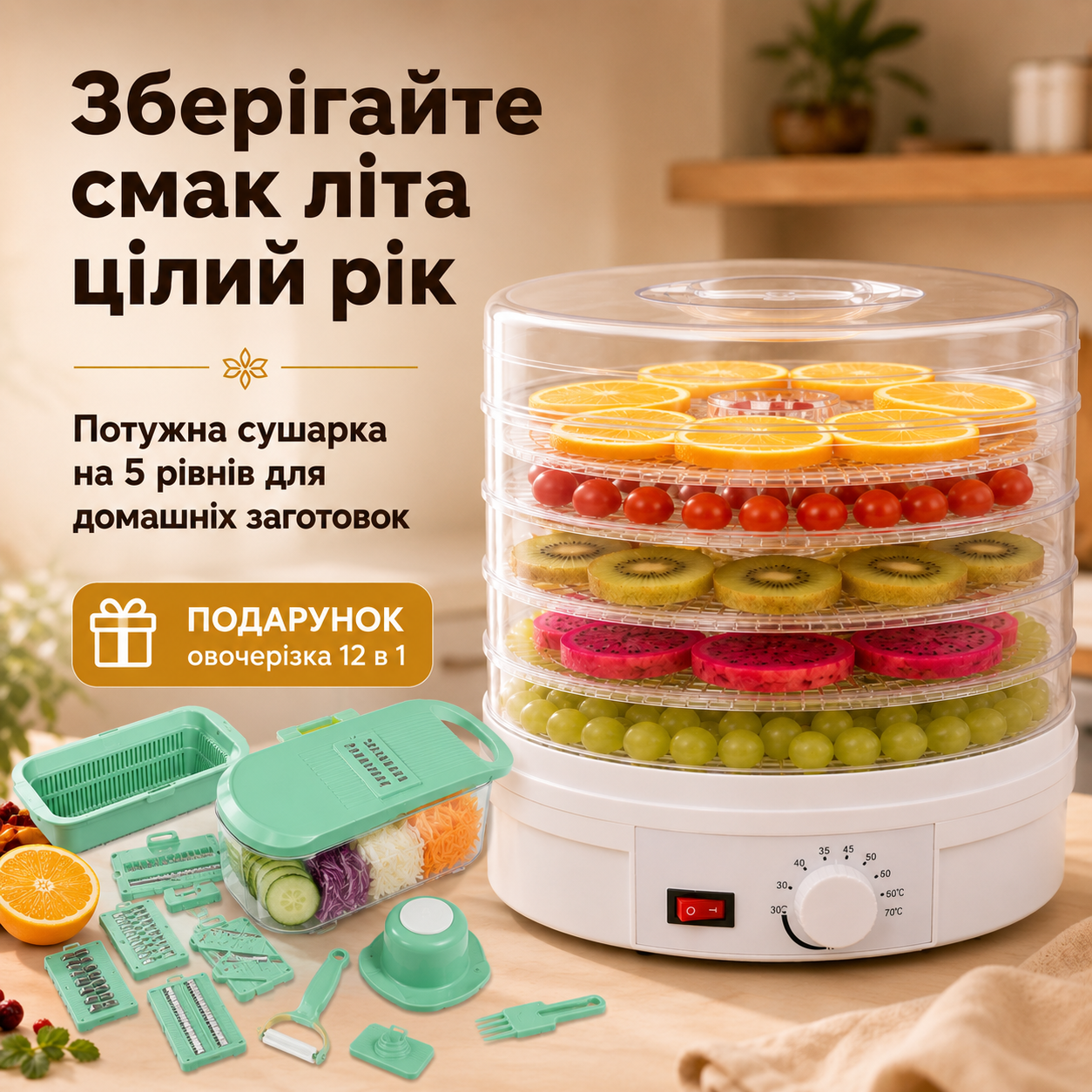 Сушарка для домашніх заготовок